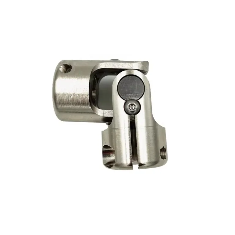 Single Steel Universal Cardan Joint Pinch Style 41mm OD Nickel Plated U-Joint Needle Roller Bearing Premium Universal Joints