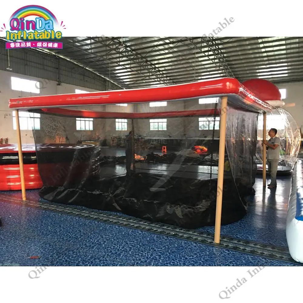 

Inflatable 5X4x3m Jellyfish Protection Pool With Net,Factory Price Inflatable Water Pool For Yacht