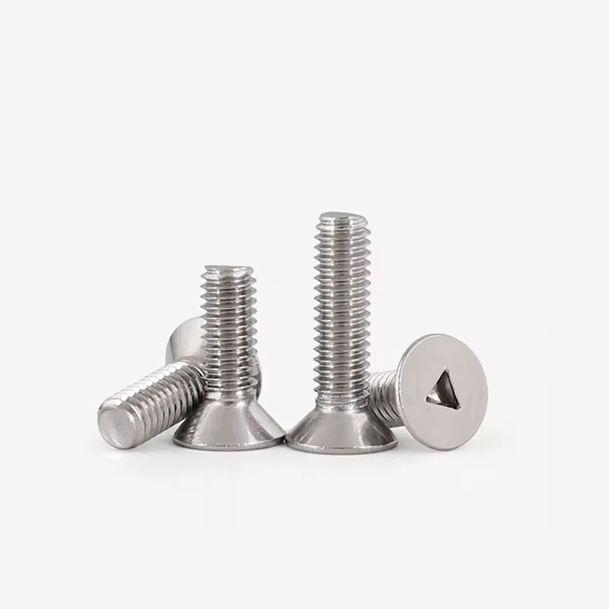 M2 M3 M4 Stainless Steel Countersunk Triangular Groove Anti-Theft And Anti Disassembly Screw