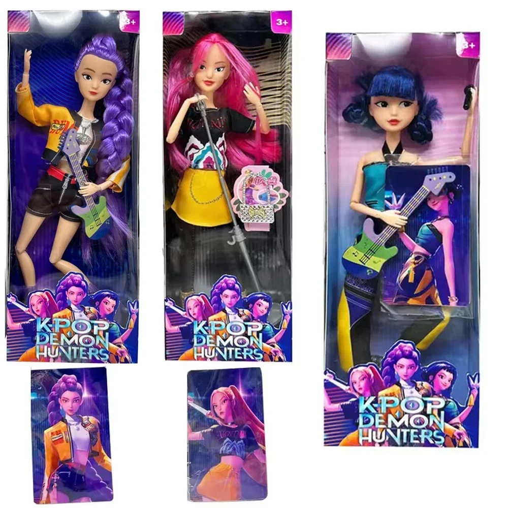 ألعاب فينيل HUNTR/X K-pop Witch Hunter الجديدة لعام 2025 (رومي/ميرا/زوي) - هدايا عيد ميلاد مثالية للفتيات #2