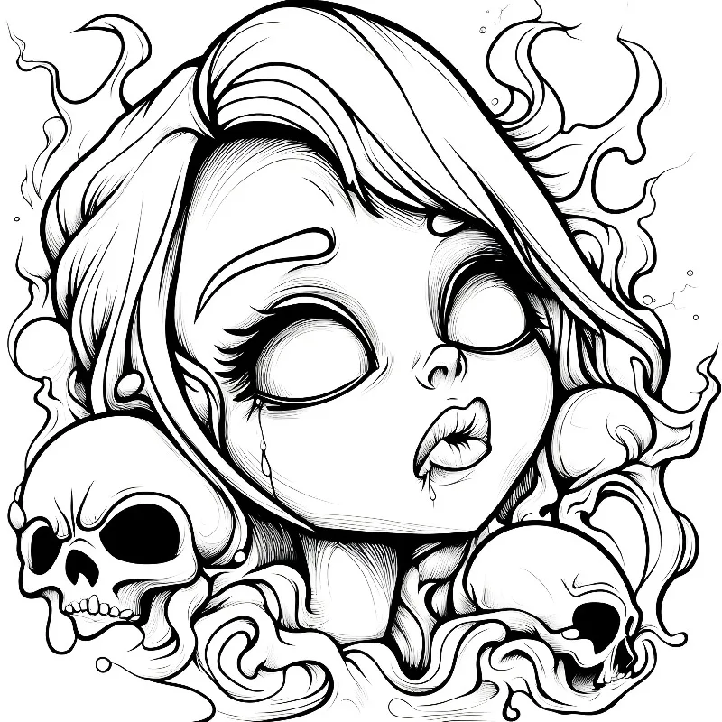 Joint Graffiti Colouring Book Adult Picture Book