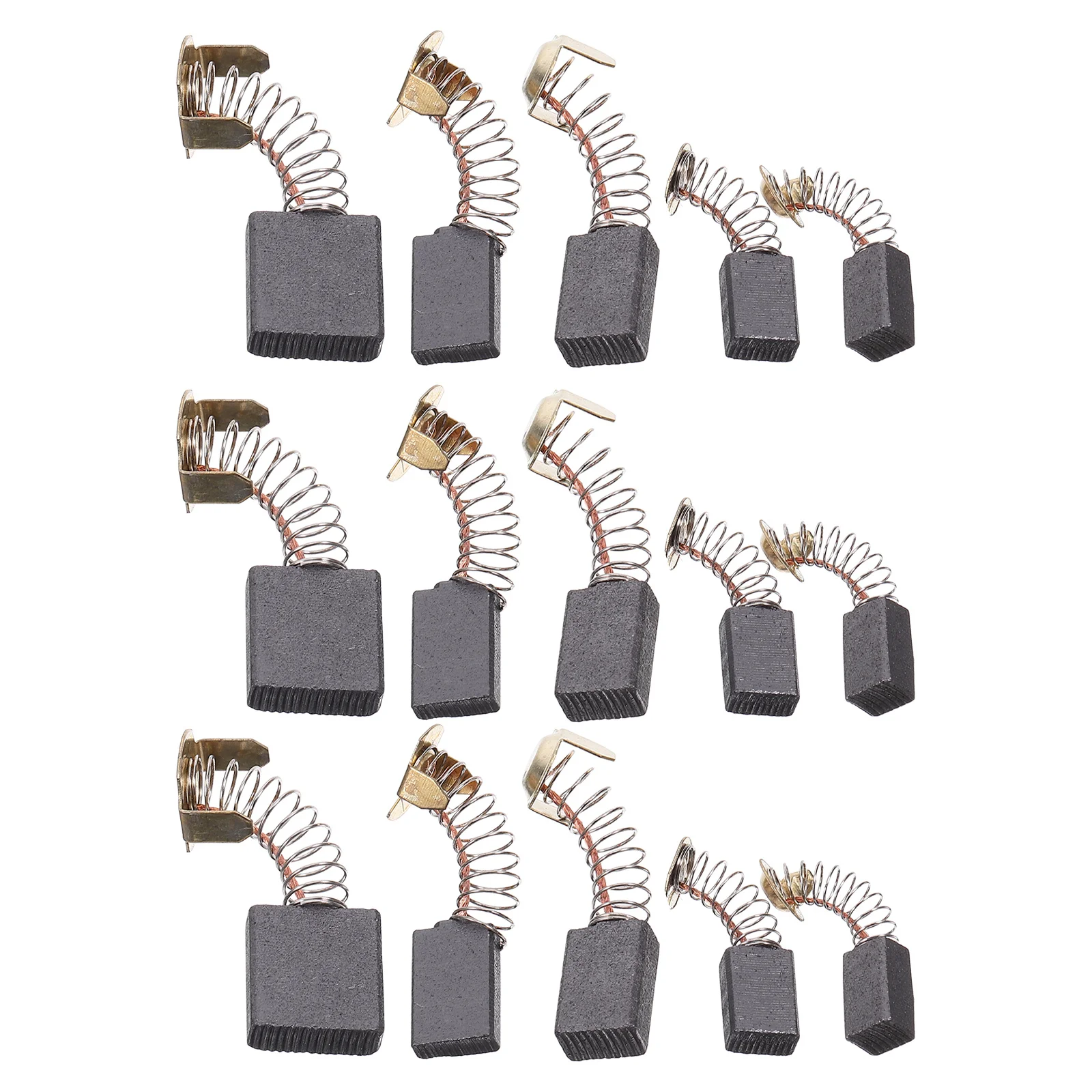 

20pcs Electric Motor Carbon For Power Tool Quick Replacement Grinding Machine Set Low Maintenance Tool Carbon Brush Parts Motor