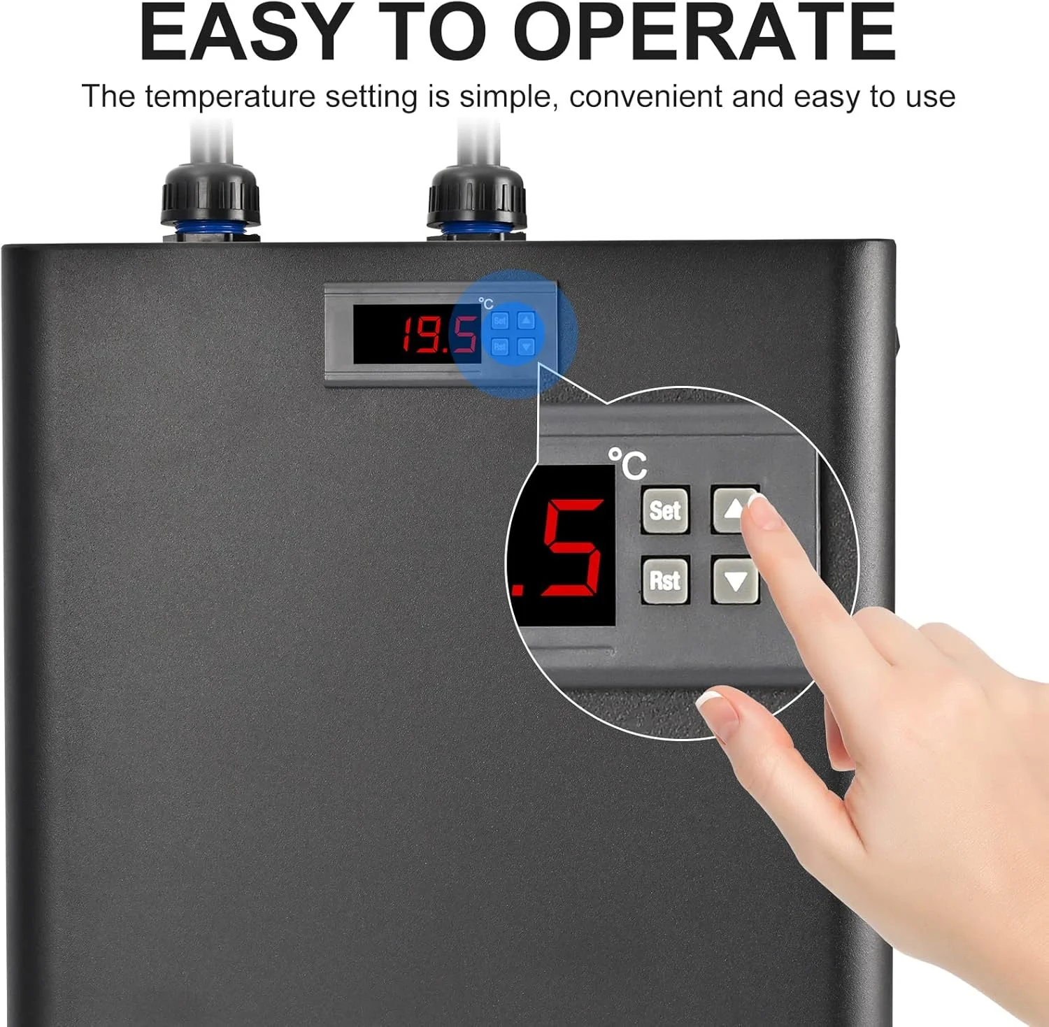 1/3H·P Popular Ice Bath Chiller Wholesale Water Cooler Chiller Machine for Cold Plunge Sport Recovery