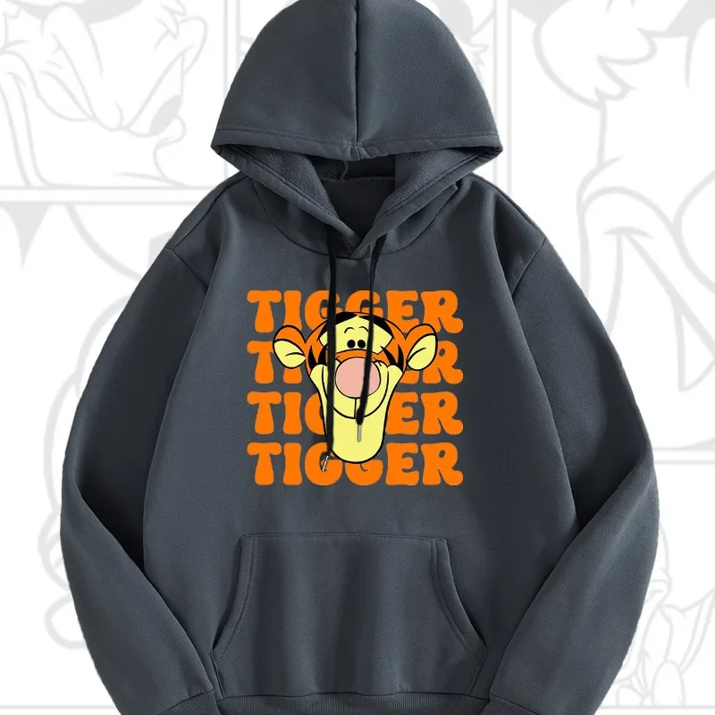 ديزني تيجو نمط الرجال هوديي الخريف / الشتاء الساخن بيع عارضة أزياء للجنسين زوجين الشارع الشهير