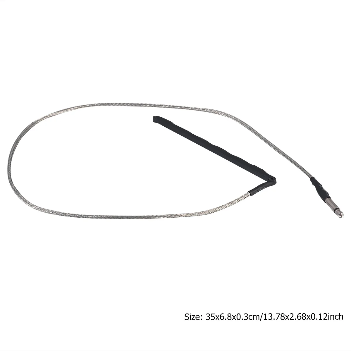 1Pcs Musical Instrument Parts Guitar Pickup Stick High Sensitivity Piezo for Classical Folk Acoustic Guitar Black Silver