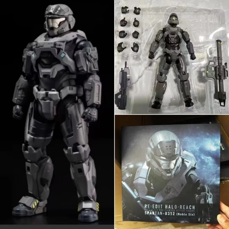 1/12 RE:Edit Reach KO Figure Email-A239 Jun-A266 Spartan-B312 Mjolnir Mark VI Action Figure Exclusive Edition Boy Toy Decor Gift view 4