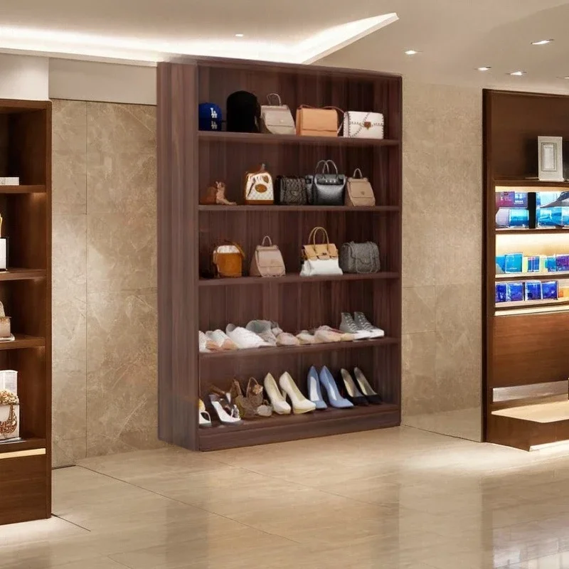 متجر لبيع الملابس طاولة ناكاجيما، طاولة مياه للجري، خزانة عرض، أحذية وحقيبة تخزين بسيطة متعددة الطبقات