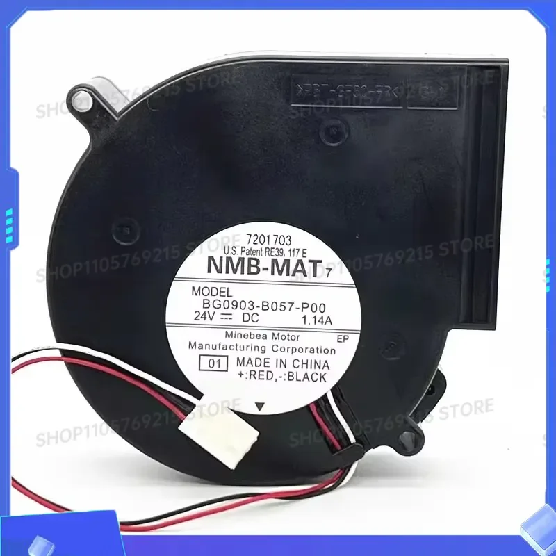 NMB BG0903-B057-P00 24V 1.14A 9733 Centrifugal Scroll Blower Fan for Inverter