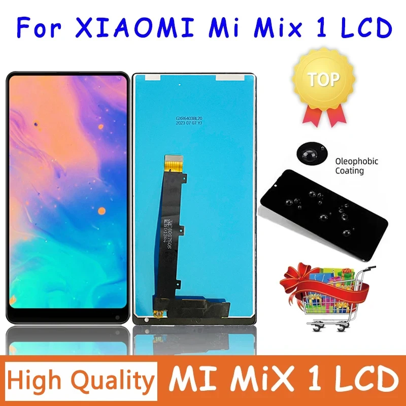 6.4 "Hiển Thị Gốc Phối Màn Hình Lcd Cho Xiaomi Mi MIX Màn Hình Hiển Thị LCD Bộ Số Hóa Cảm Ứng Cho Xiaomi MiMIX Mix 1 Có Khung