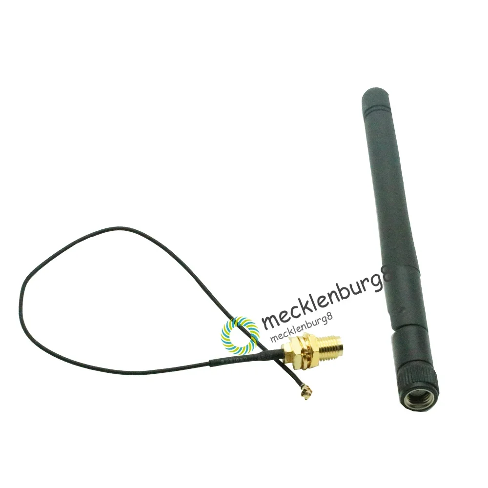 2.4G SMA Antenna Extension Cable 3DBI Gain Antenna for ESP8266 Serial Wifi Module