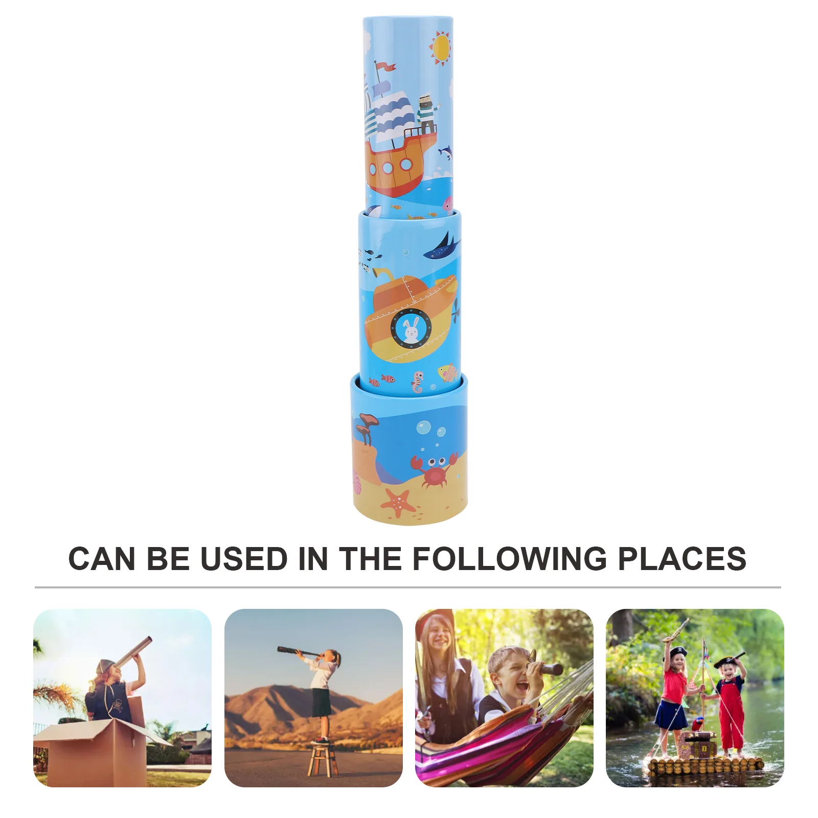 Spotting Telescope Children Toy Kids Educational Plaything Single-tube Funny Toys