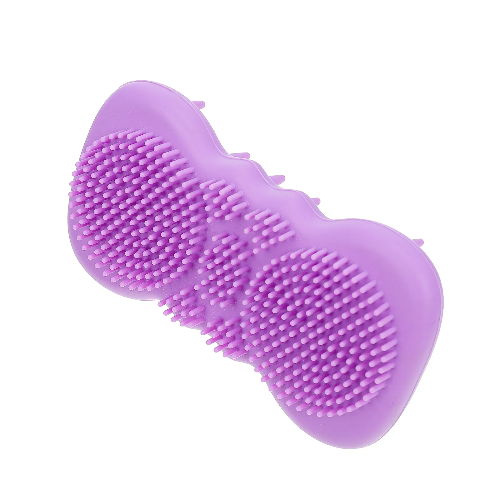 

1Pcs Silicone Wash Head Brush Soft Bath Scrubber Hair Scalp Cleaner Body Shower Tool Relaxing Massage Bathing Accessory