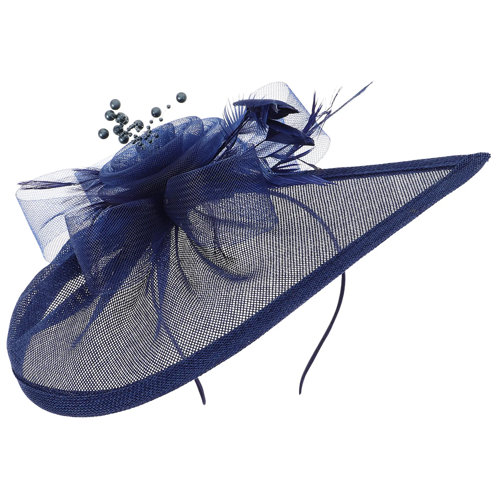 

Mini Top Hat Mesh Headband Adjustable Size for Women Halloween Tea Parties Weddings Fascinator Elegant Style Hat Headband