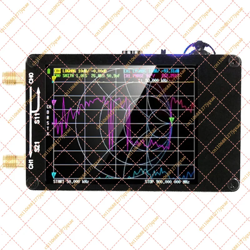 AS63 Upgraded Antenna Analyzer 10kHz-1.5GHz MF HF VHF UHF, VNA with SD Card