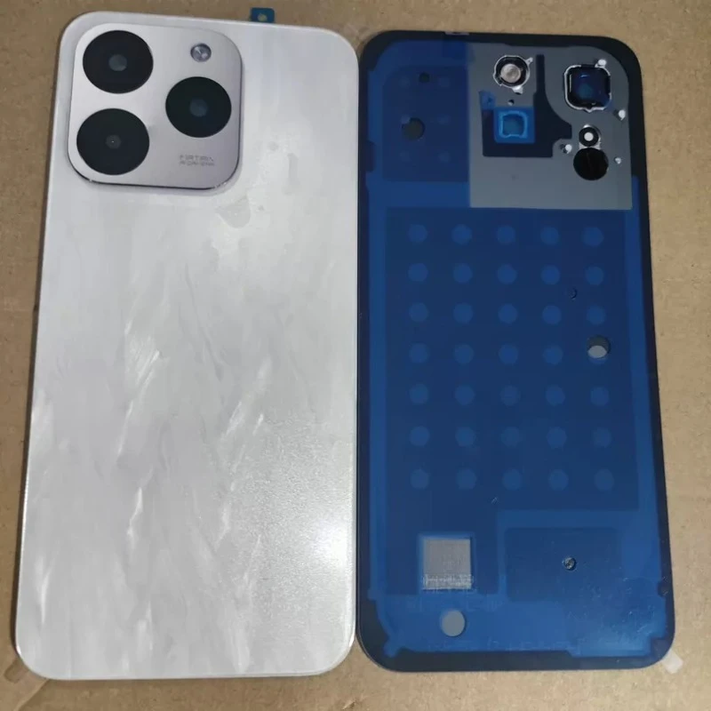 Back Cover For Realme 15T 5G RMX5111 / RMX5112 Rear Glass Battery Cover With Camera Lens Frame Repair Parts