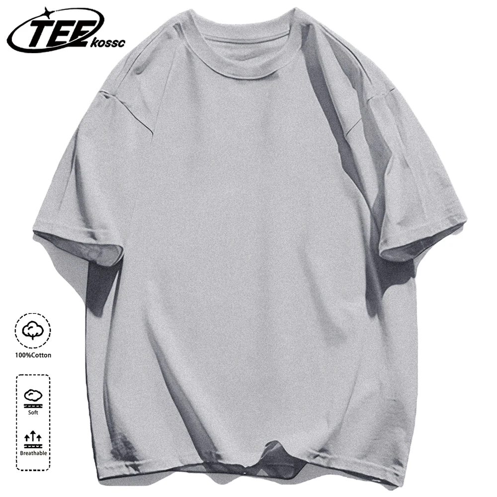 Sommer Baumwolle Einfarbiges Damen T-Shirt Familien Hip-Hop T-Shirts Atmungsaktive Übergroße Sportbekleidung Lässige Bequeme Y2K Kleidung – Detail 30
