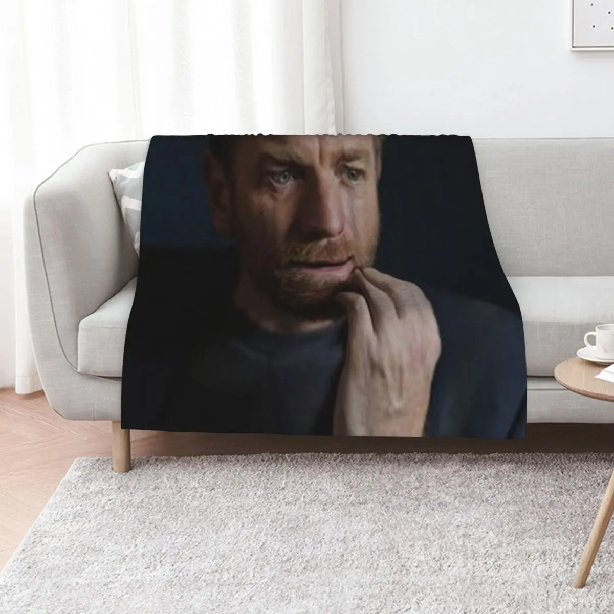 Ewan McGregor Throw Blanket Designers Comforter Decoratives Single Baby Extra Large Throw Blankets