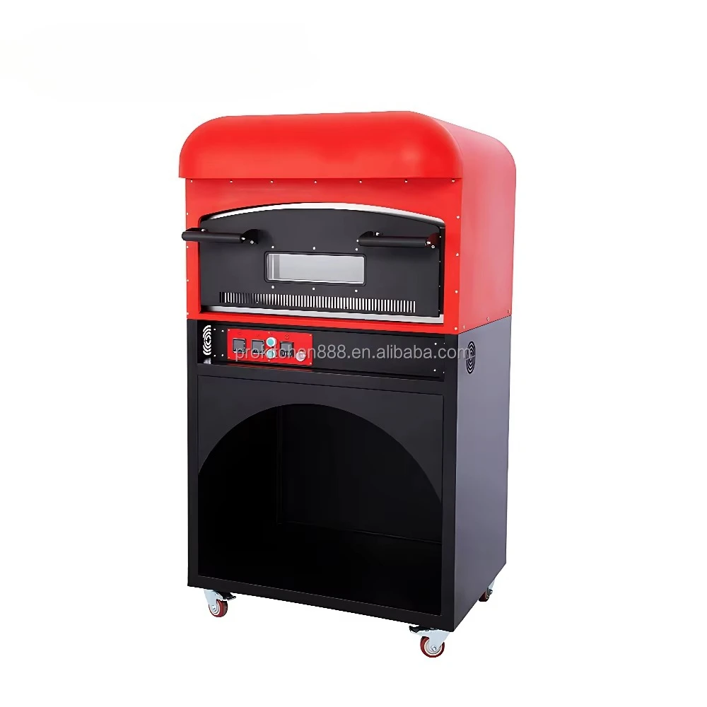 Premium Commercial 600 Degree Electric Naples Hot Brick Pizza Oven for Restaurant 90 Seconds Fast Baking Without Flipping