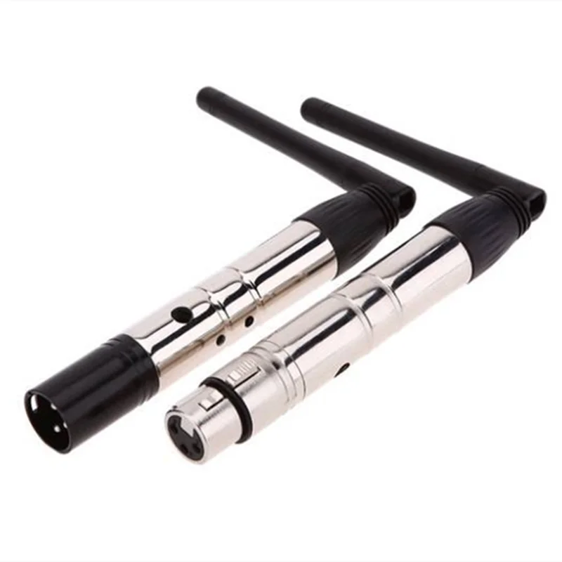 DMX512 Wireless Transmitter Receiver DMX512 Console LED Lights 2.4g Wireless 3-Pin XLR Signal Sender Stage LIghts Event Show