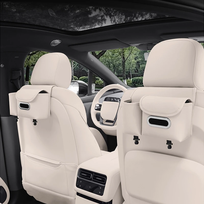 Tissue Cup Hooks Car Seat Back Organizer Storage Bag Umbrella Holder Damage Free Universal Fit BMW Toyota Honda