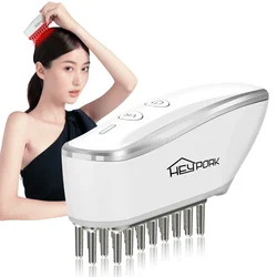 EMS Micro Electric Import Hair Care Comb, Multi-function Meridian Massage Comb, USB Rechargeable Hair Massage Brush