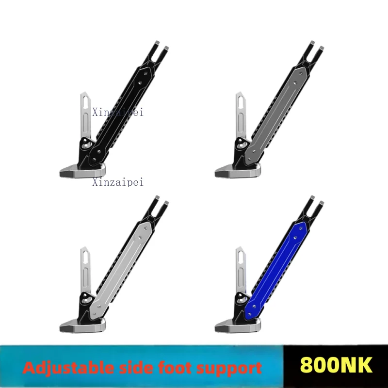 For CFMOTO 800NK Adjustable Side Support Increased Side Foot Support CF800-7 Lowered Height Sitting Height Side Foot Stand