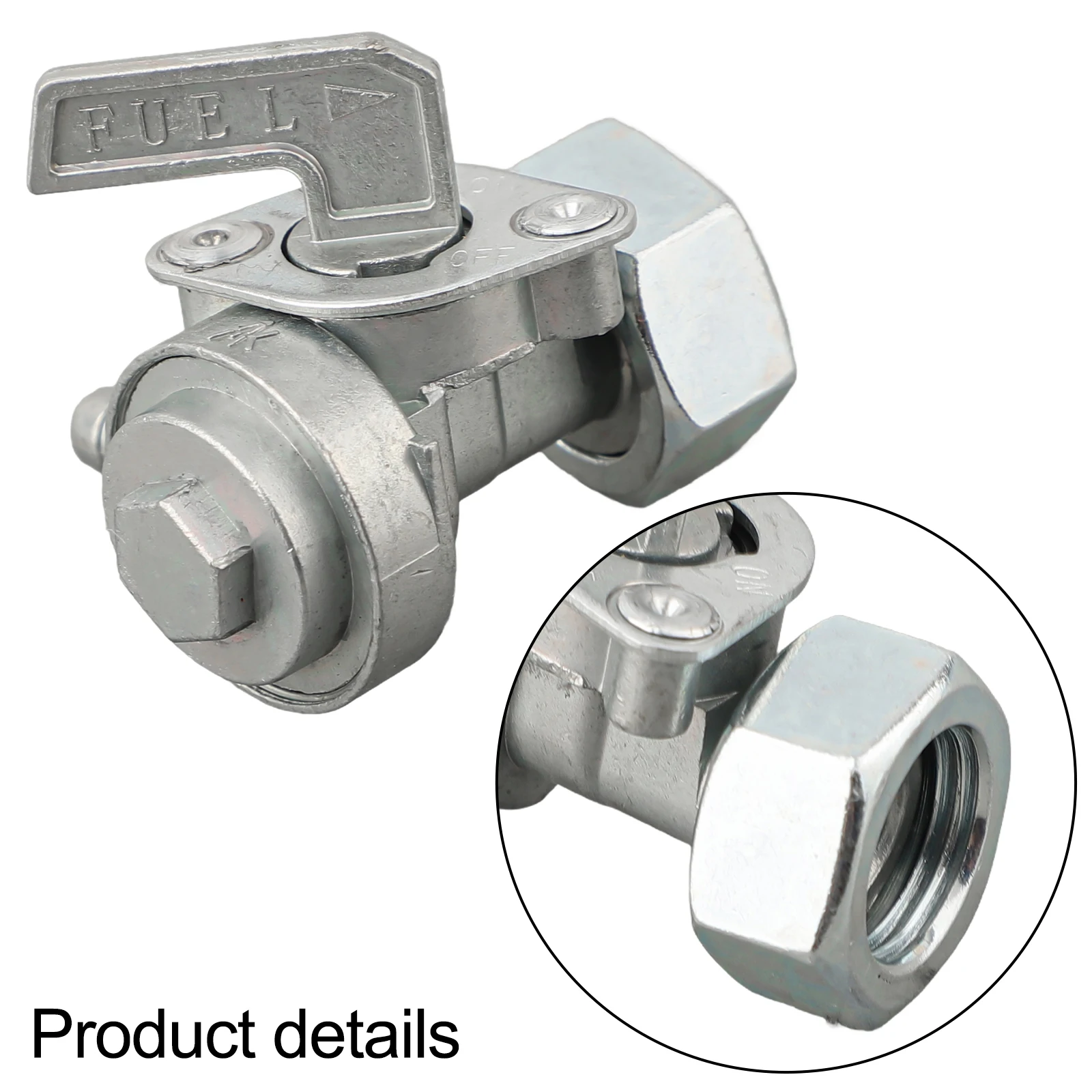 Fuel Tank Petcock Shut Off Valve M16x1.5mm Thread Fit for Honda EB3500XK1 EM3500SXK1 GP7000 GP7500E GP8000E XT8000E Models