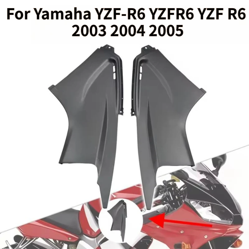 

Fit For Yamaha YZF-R6 YZFR6 YZF R6 2003 2004 2005 Motorcycle Accessories Front Air Dust Cover Fairing Insert Parts