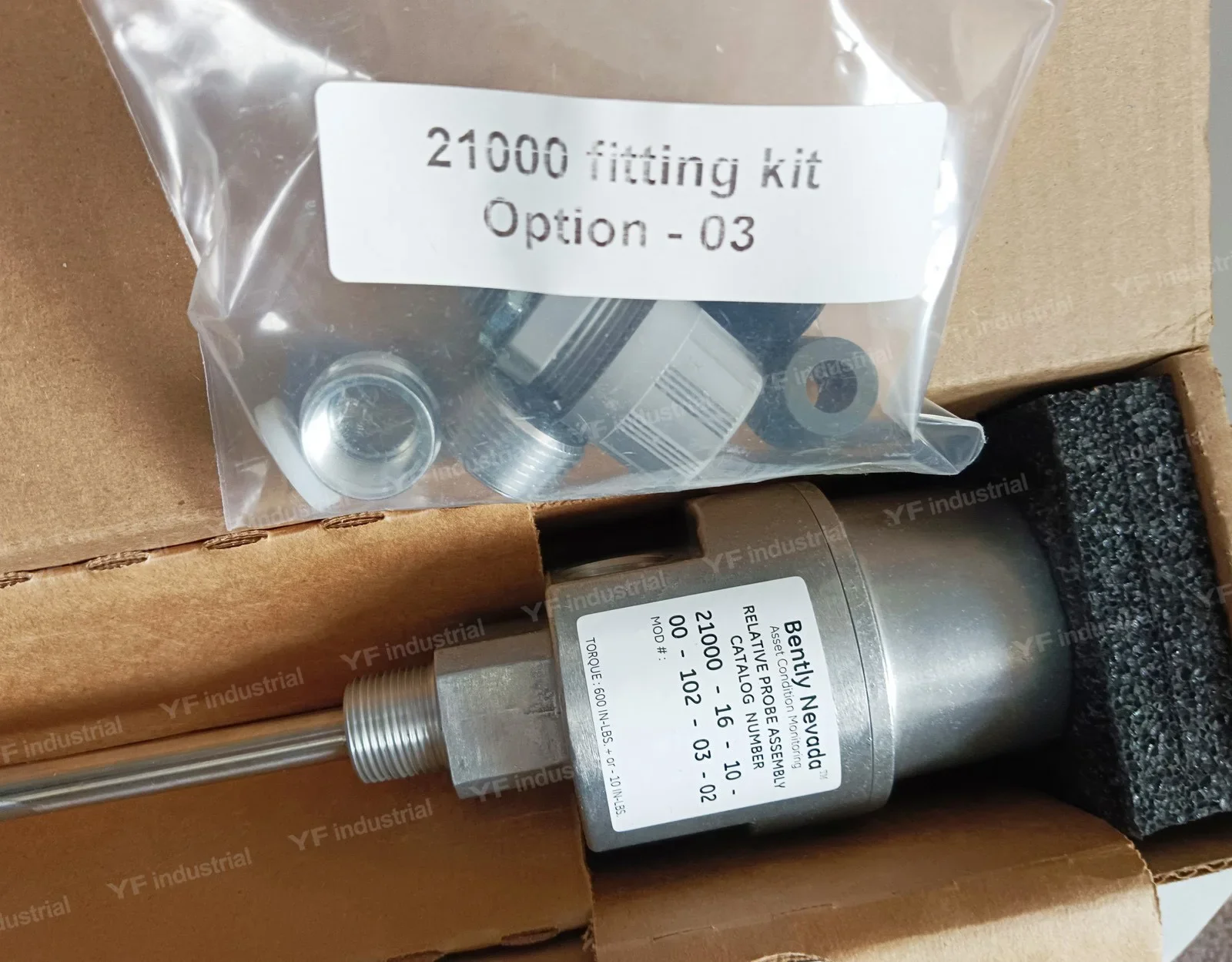 Bently Nevada 21000-16-10-00-109-03-02 Relative Probe Assembly 21000  and Original