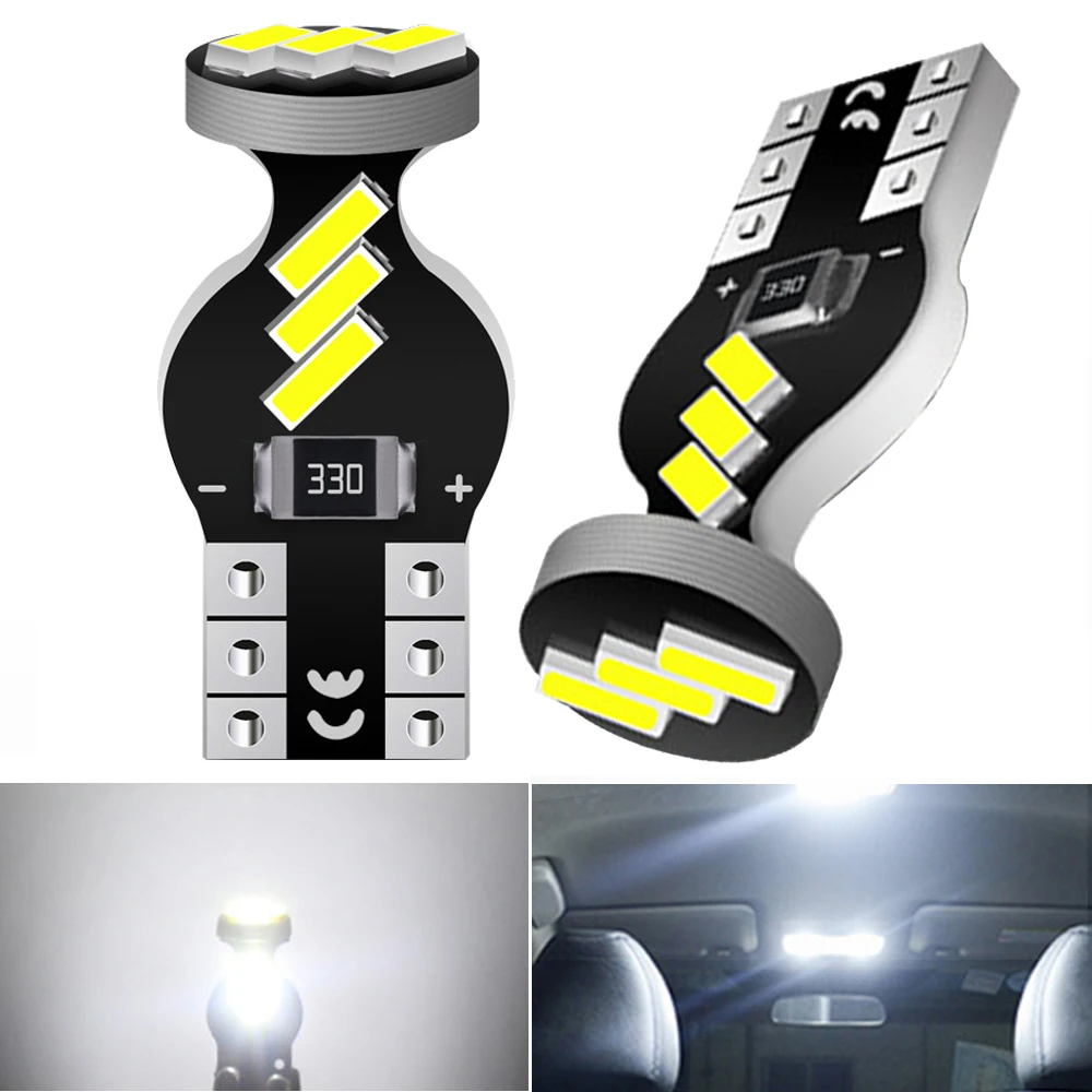 

2x LED Clearance Light W5W T10 For Peugeot 1007 107 206 207 306 307 CC SW 4007 4008 407 508 607 807 Bipper Tepee Expert Partner