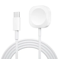 Cargador USB tipo C para Apple Watch Series Ultra 2 3 4 5 6 7 8 9 SE, Cable de carga de 100CM para iWatch Ultra 2 3 4 5 6 7 8 9