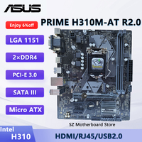 ASUS PRIME H310M-AT R2.0 motherboard H310 LGA 1151 placa mãe memória ram DDR4 CPU Support i5-9400F i5-8500 i7-8700 Micro-ATX