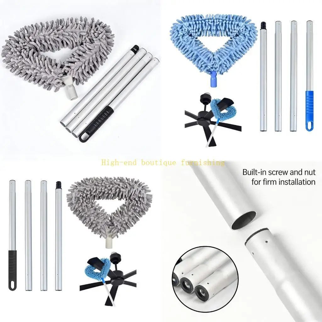 

L9NB Multipurpose Cleaning Tool For Fan Blinds Shelves Feature Telescopic Handle