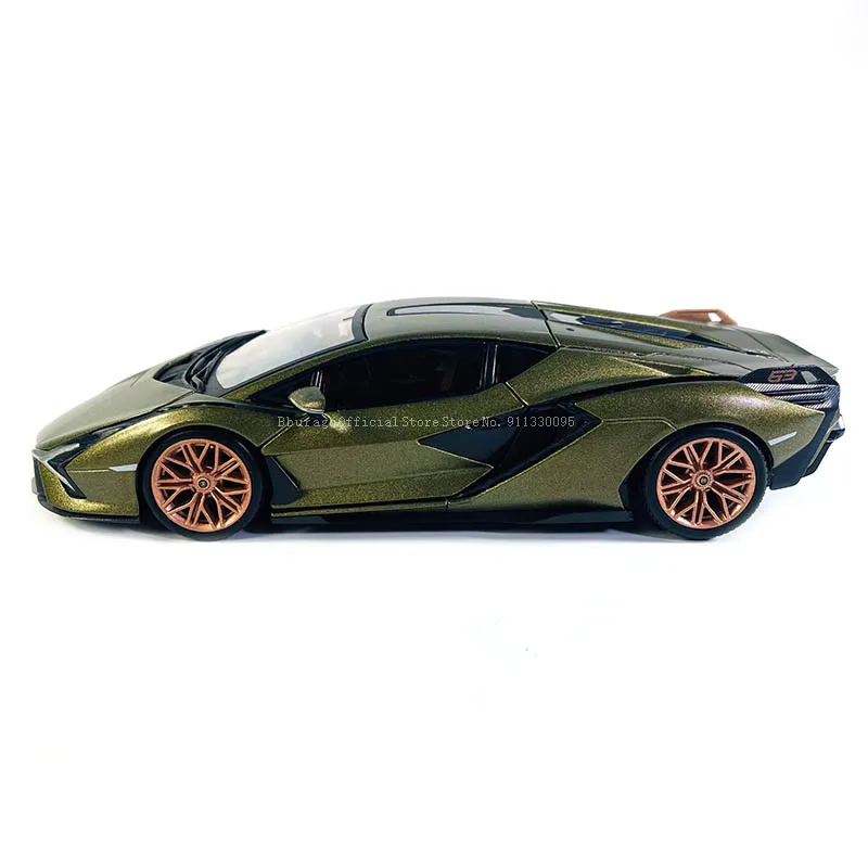 Bburago 1:24 Scale NEW Lamborghini Sian FKP 37  Alloy Luxury Vehicle Diecast Cars Model Toy Collection Gift