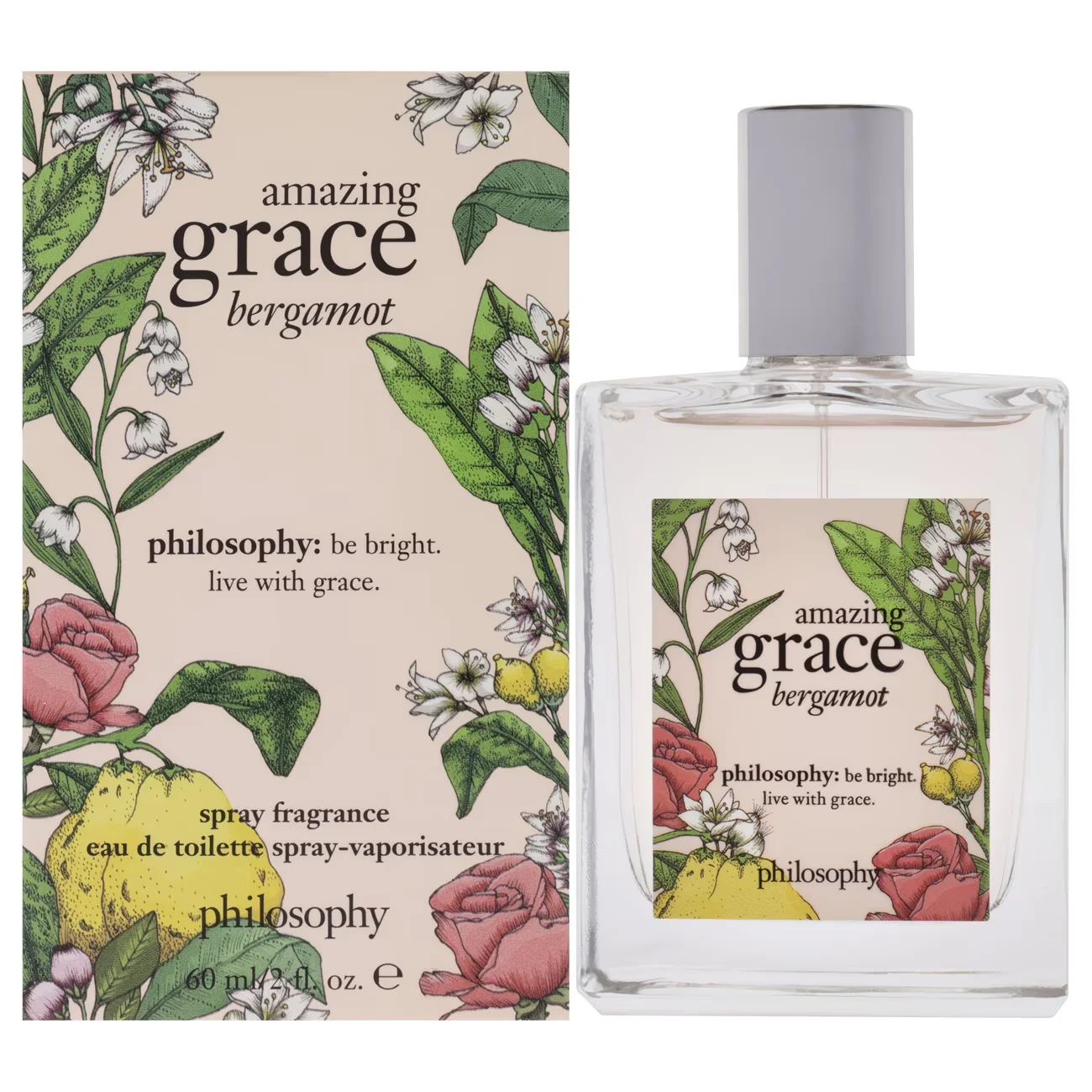 

Amazing Grace Bergamot by Philosophy for Women - 2 oz EDT Spray