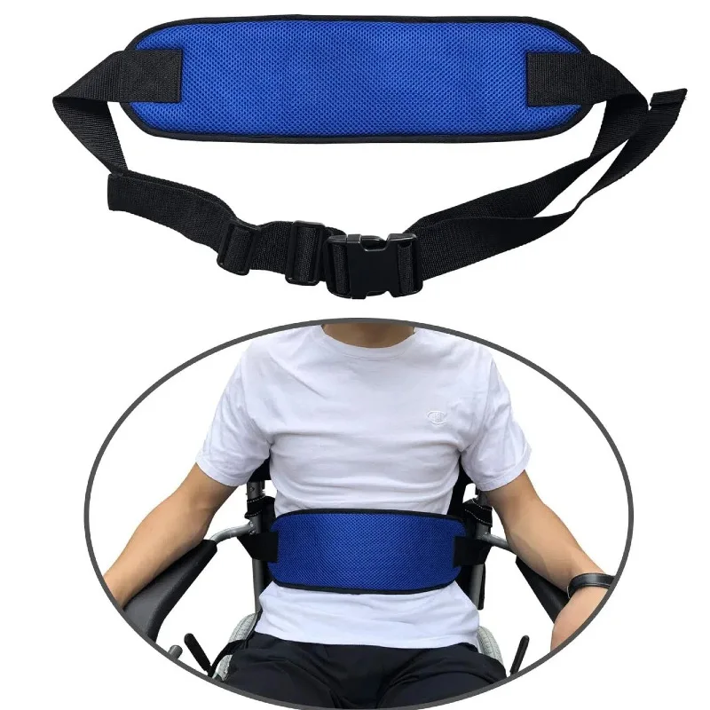 Anti Fall Wheelchair Seat Belt Adjustable Quick Release Restraints Straps Chair Waist Lap Strap For Elderly Or Legs Patient Care