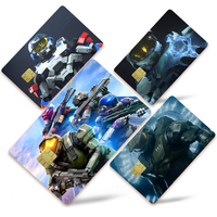 Game Halo Infinite Anmie Sticker Film Skin Cover For Credit Card Debit Bank Card Front