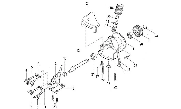 N1J-GM01-76交換部品ギアフィット羊クリッパー、350w、N1J-GM01-76