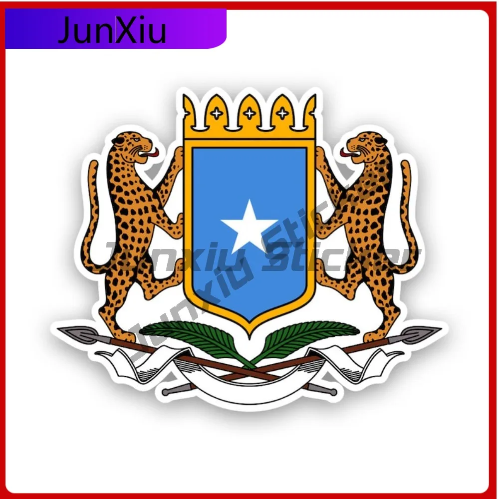 

Somali Coat Of Arms Sticker Waterproof Anime Car Waterproof Vinyl Decal For Mobile Phones Creative High Quality Decor Decor High
