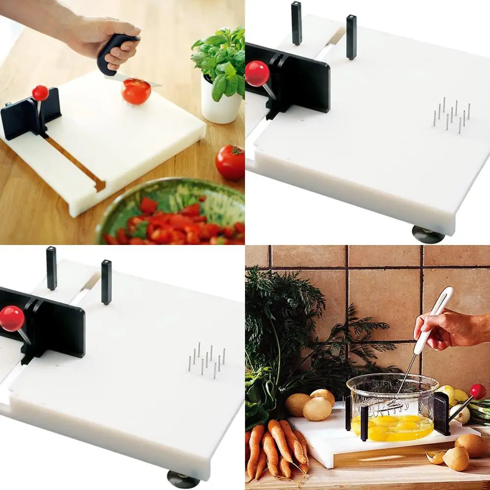 

One-Handed EtaC Deluxe Cutting Board with Spikes for Disabled and Rehab Kitchen Use