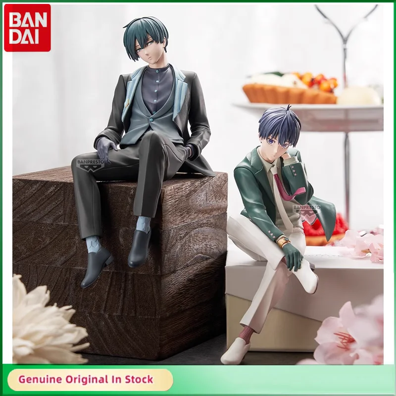 

BANDAI BLUE LOCK Sweets Flavor Series Yoichi Isagi &Rin Itoshi Action Figure Model Hobbies Collectible Desktop Ornaments