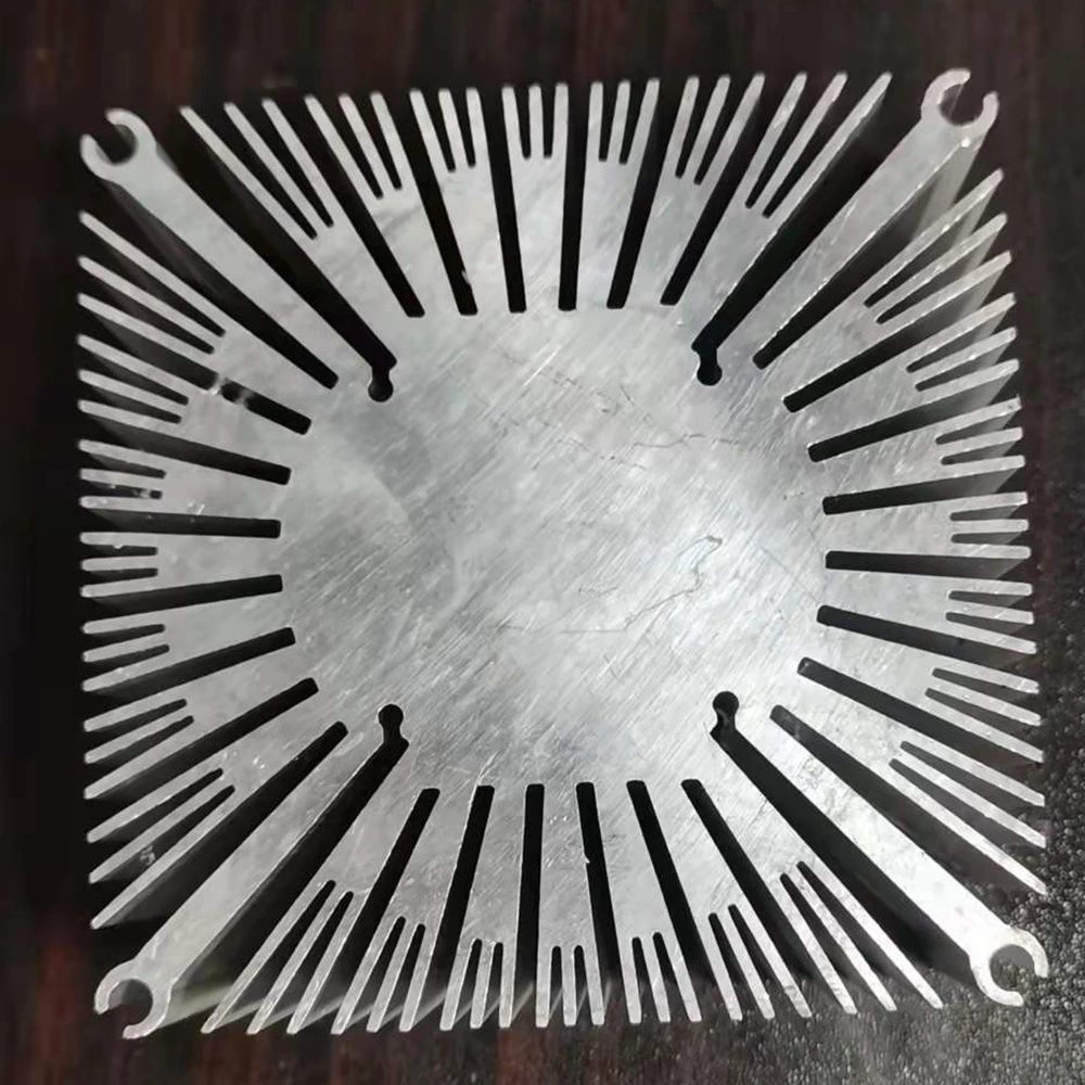 97mm Square LED Heatsink Radiator Aluminum Heat Sink Radiator for Household Lamp Radiator Replaceable customize