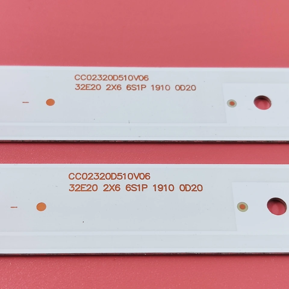 Kit Da 2 Strisce LED Retroilluminazione Per TV Da 32 Pollici, Compatibile Con JL.D320B1235, VES315WNDS-2D, VES315WNDL-01, LD32H40