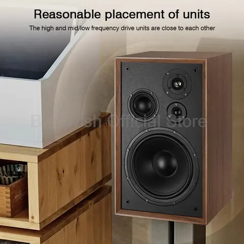 Haut-parleur d'étagère 150W, boîte de son 8/10 pouces, Audio passif à 4 voies, 8ohm, 18mm d'épaisseur, haut-parleur en bois pour Home cinéma, TV, DJ Studio