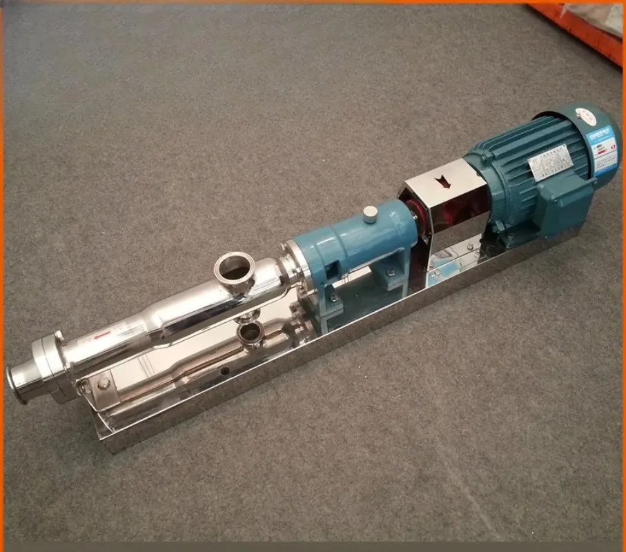 

Direct Supply GW30-1 Single Screw Pump, 2.2Kw Stainless Steel Food Sanitary Thick Slurry Pump