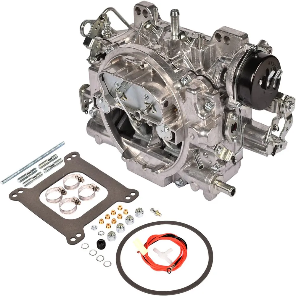 1 jeu de carburateurs à 4 barils Edelbrock 1406 Performer 600 CFM avec starter électrique 1406-600 CBRT-1406 1406-600