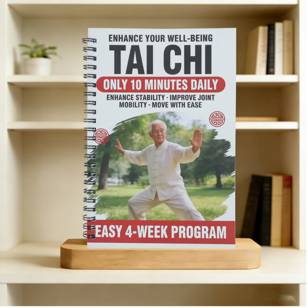 Chair Tai Chi for Seniors Over 60: 28-Day 10-Minute Daily Program to Improve Mobility, Strength & Feel Younger