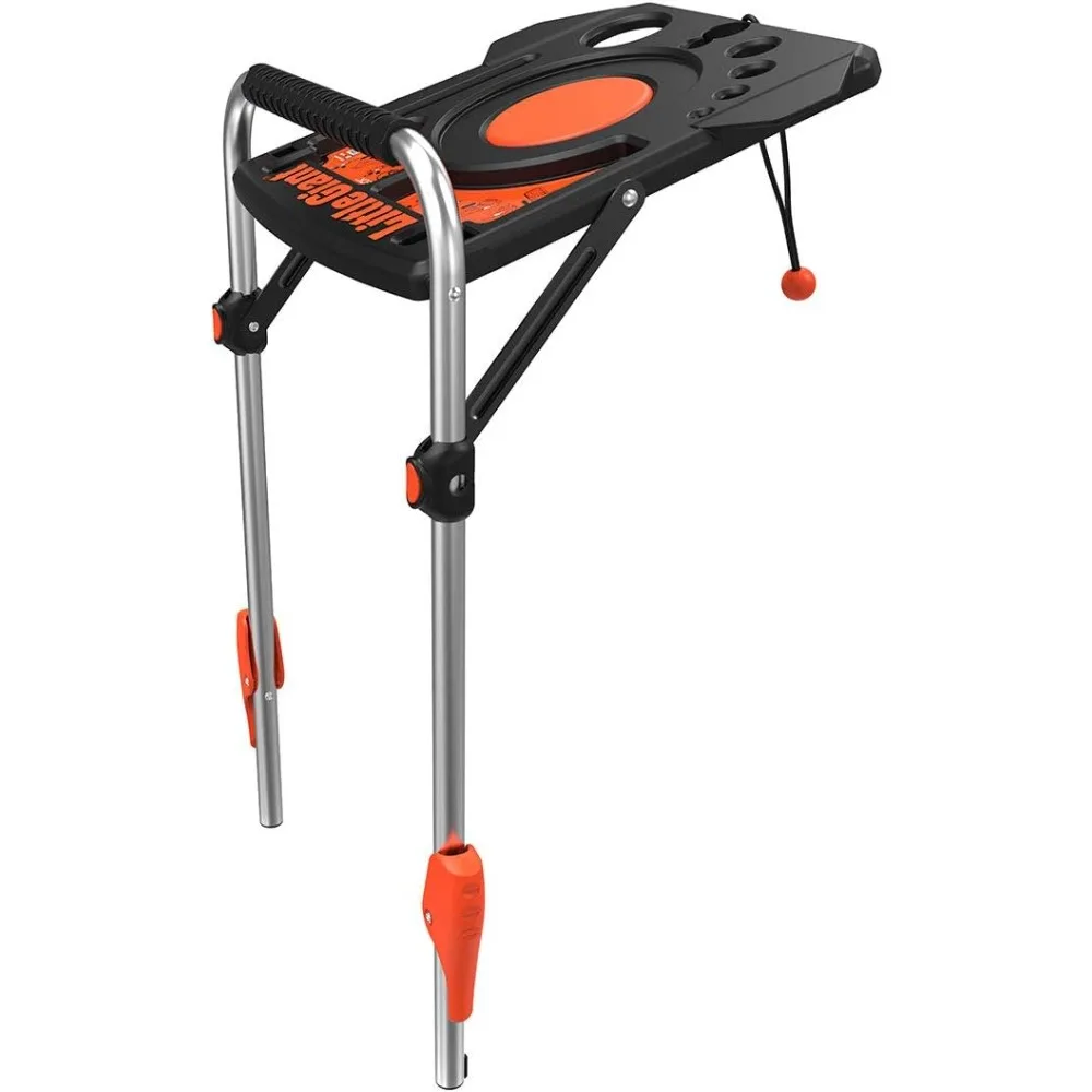 ملحق سلم محطة العمل AirDeck Little Giant، بلاستيك، سعة 25 رطلاً