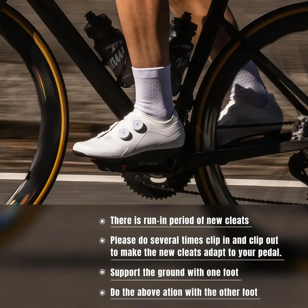 Road Bicycle Pedal SPD Cleat for Shimano SPD-SL Locking Cycling Pedals Cleat for Shimano Sh11 System Shoes 6 Degree Float Clip view 6