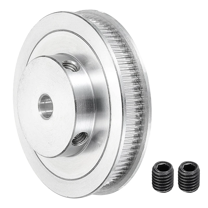 T61C_80 Teeth 8mm Bore Timing Pulley,Synchronous Wheel for 3D Printer Belt